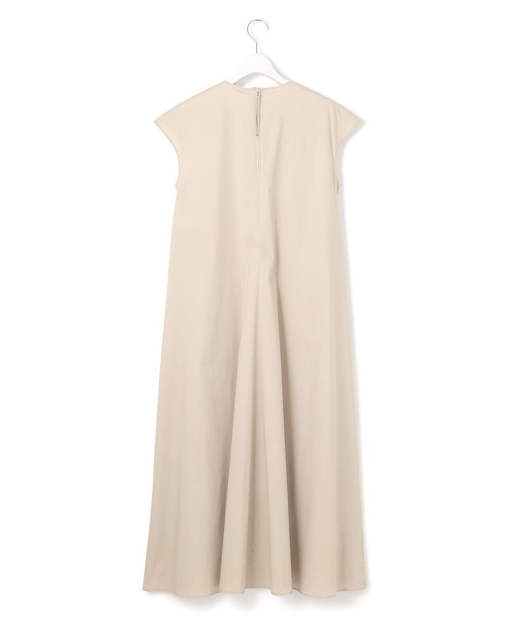 23区 L 【接触冷感/撥水加工/洗える】ストレッチブロード Vネックワンピース 