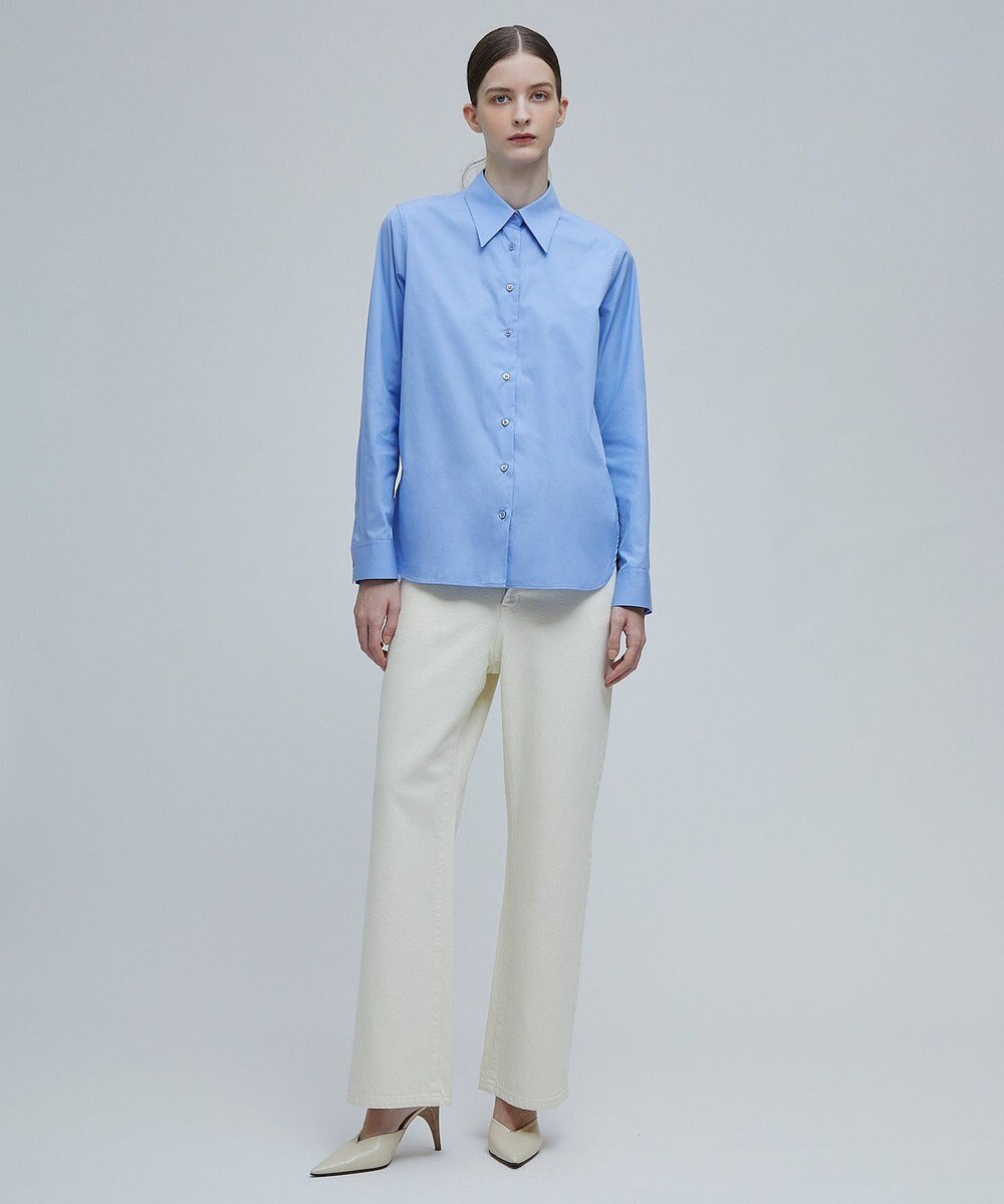 BEIGE， ALBERT / シアーシャツ 