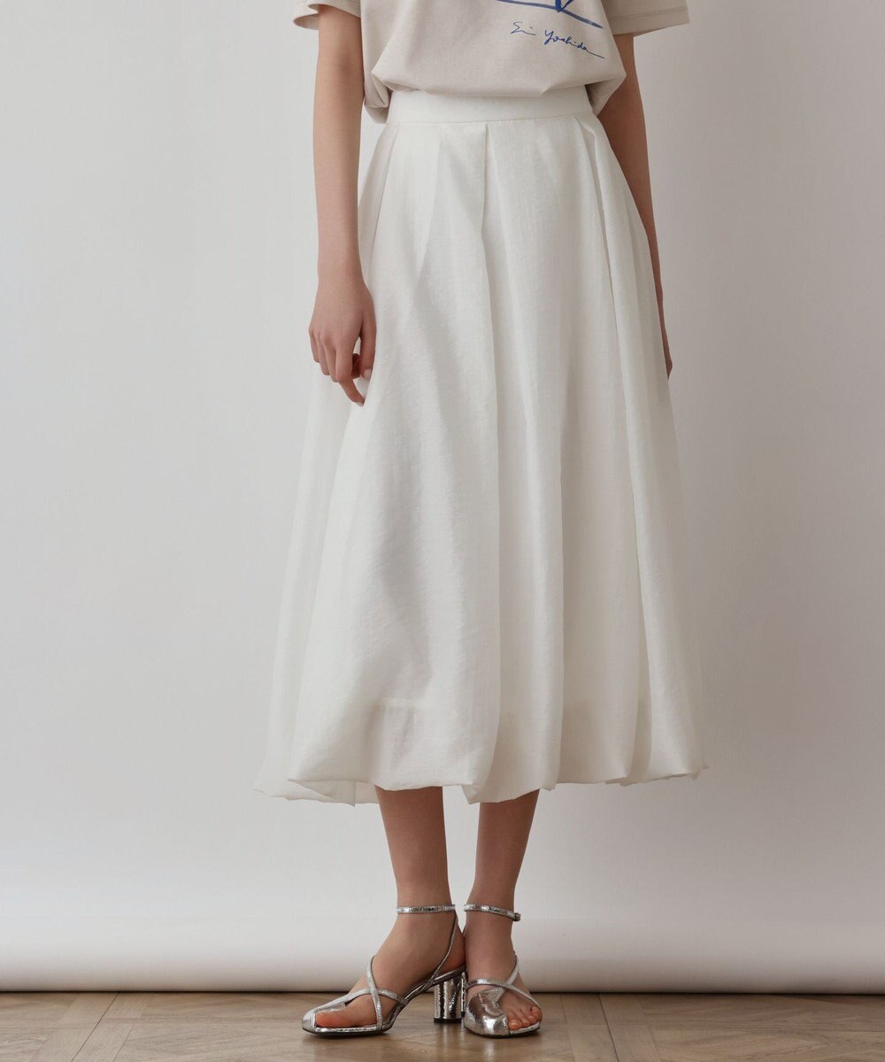 GRACE CONTINENTAL バルーンシアースカート 