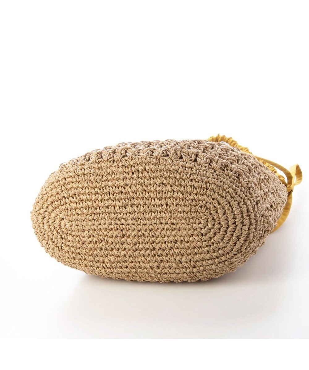 UNBILLION カシュカシュ cachecache / ドロストギャザーハンドル柄編2wayトート 