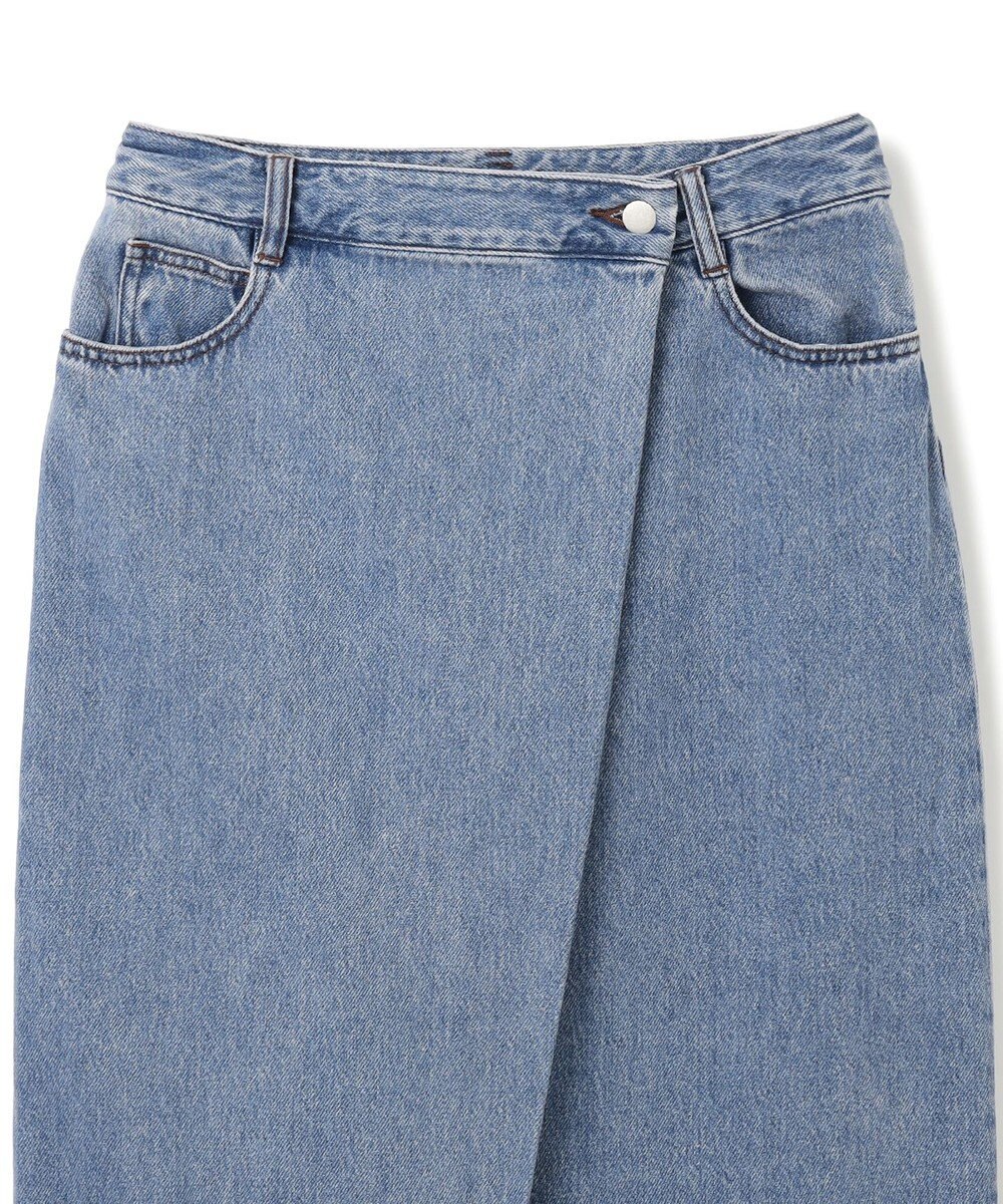 BEIGE， 【洗える・VERY 6月号掲載】FICUS / デニムラップスカート 