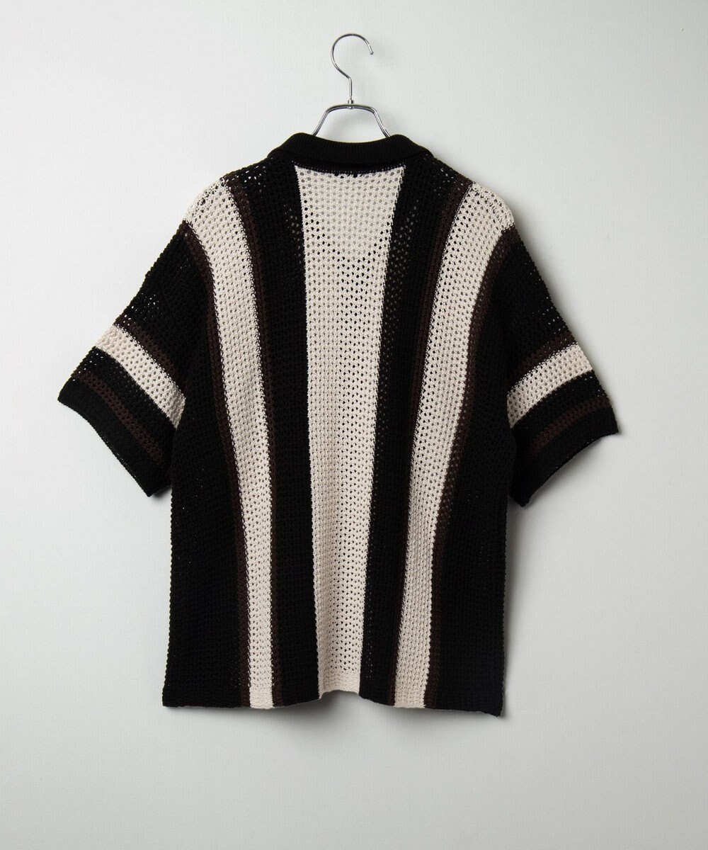 WEGO メッシュストライプニットカーディガン（SS） 