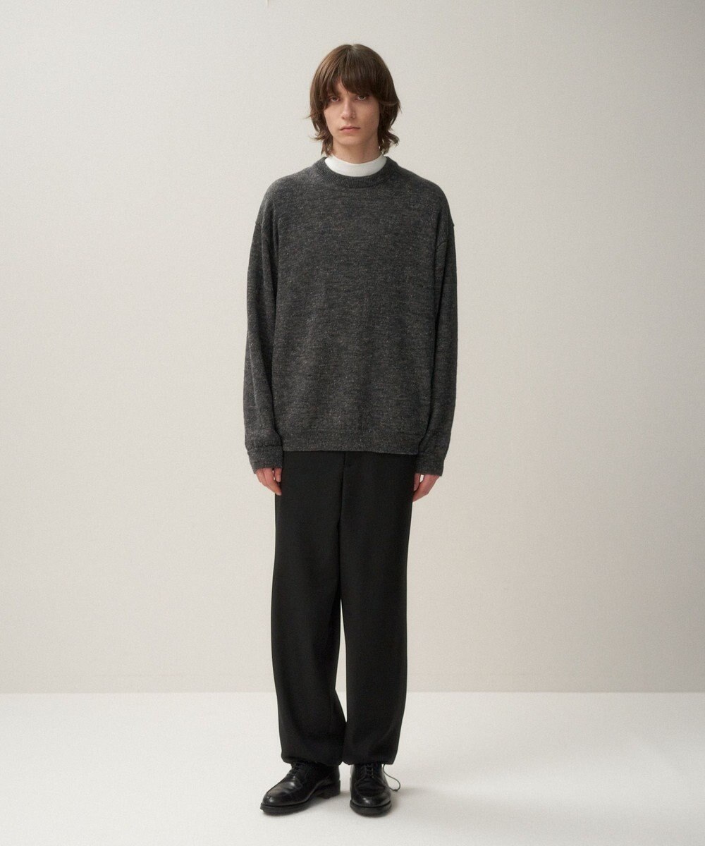 ATON BABY ALPACA LINEN | クルーネックセーター - UNISEX 