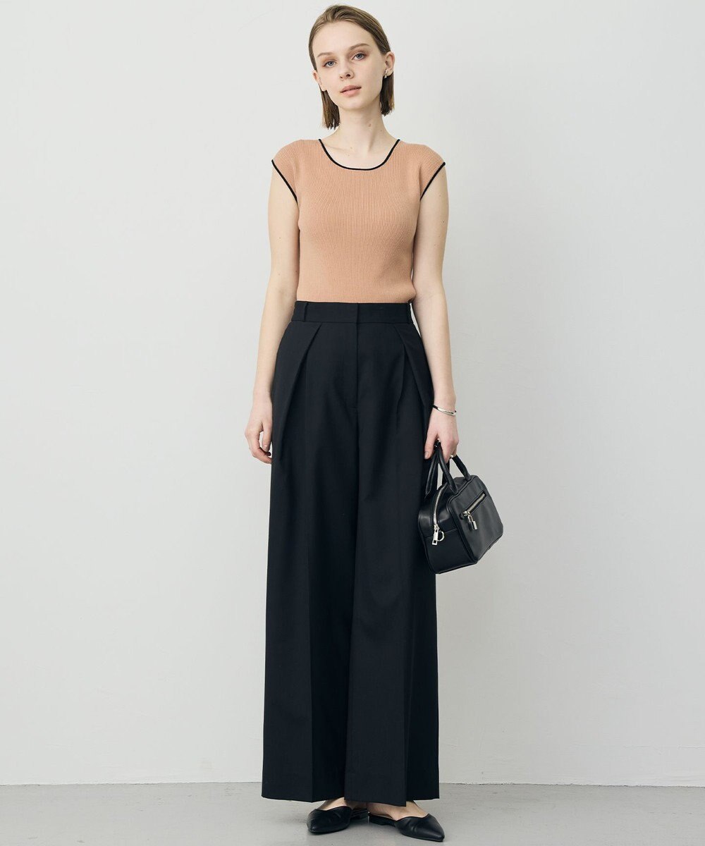 ICB L オーガニックコットン リブニット 