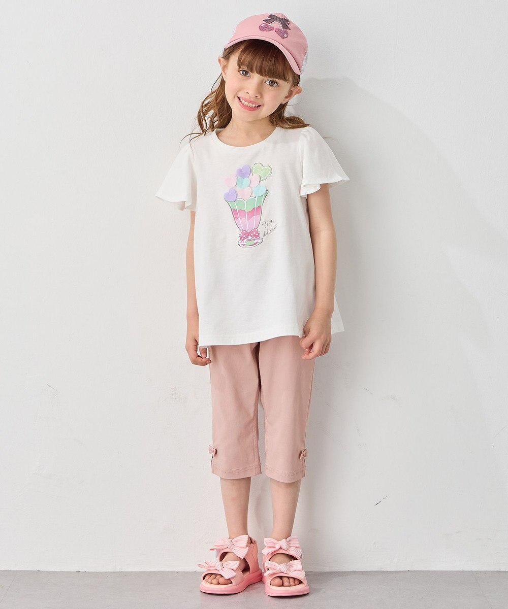 ANY KIDS 【温度で色が変わる】接触冷感 しろくま ミラクルプリント Tシャツ 