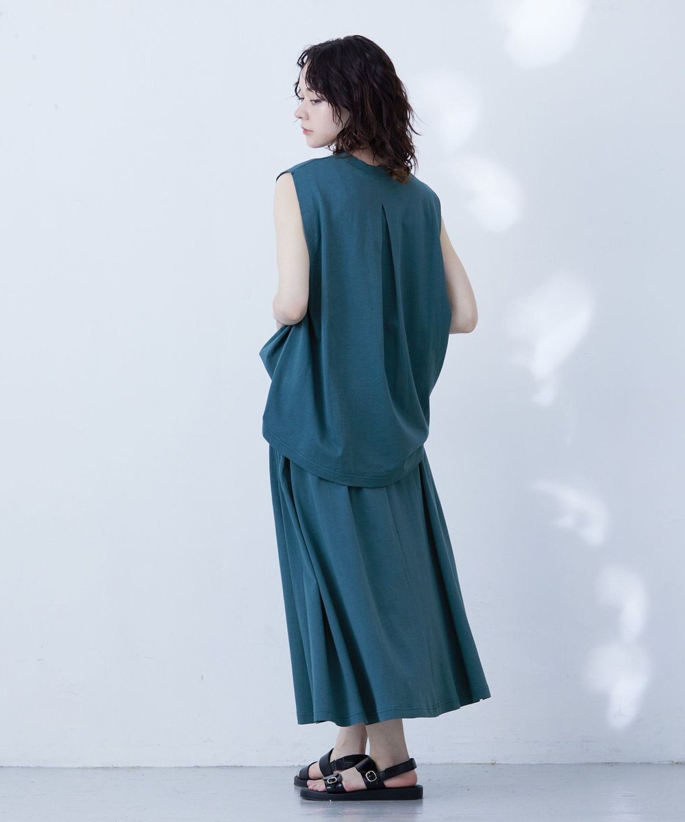 J.PRESS YORK STREET 【WOMEN】タックギャザー　スカート 