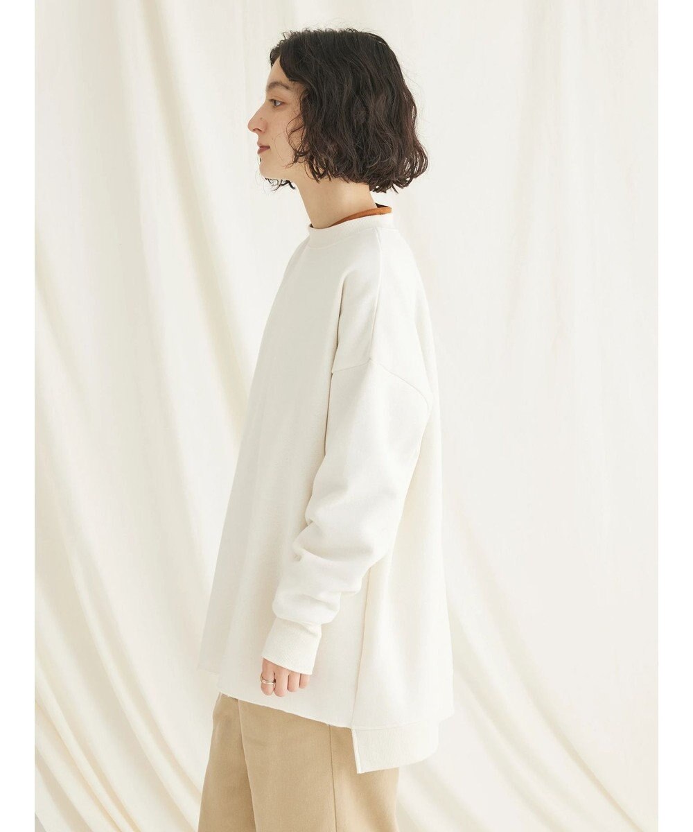 CRAFT STANDARD BOUTIQUE 裏起毛クルーネックチュニック 