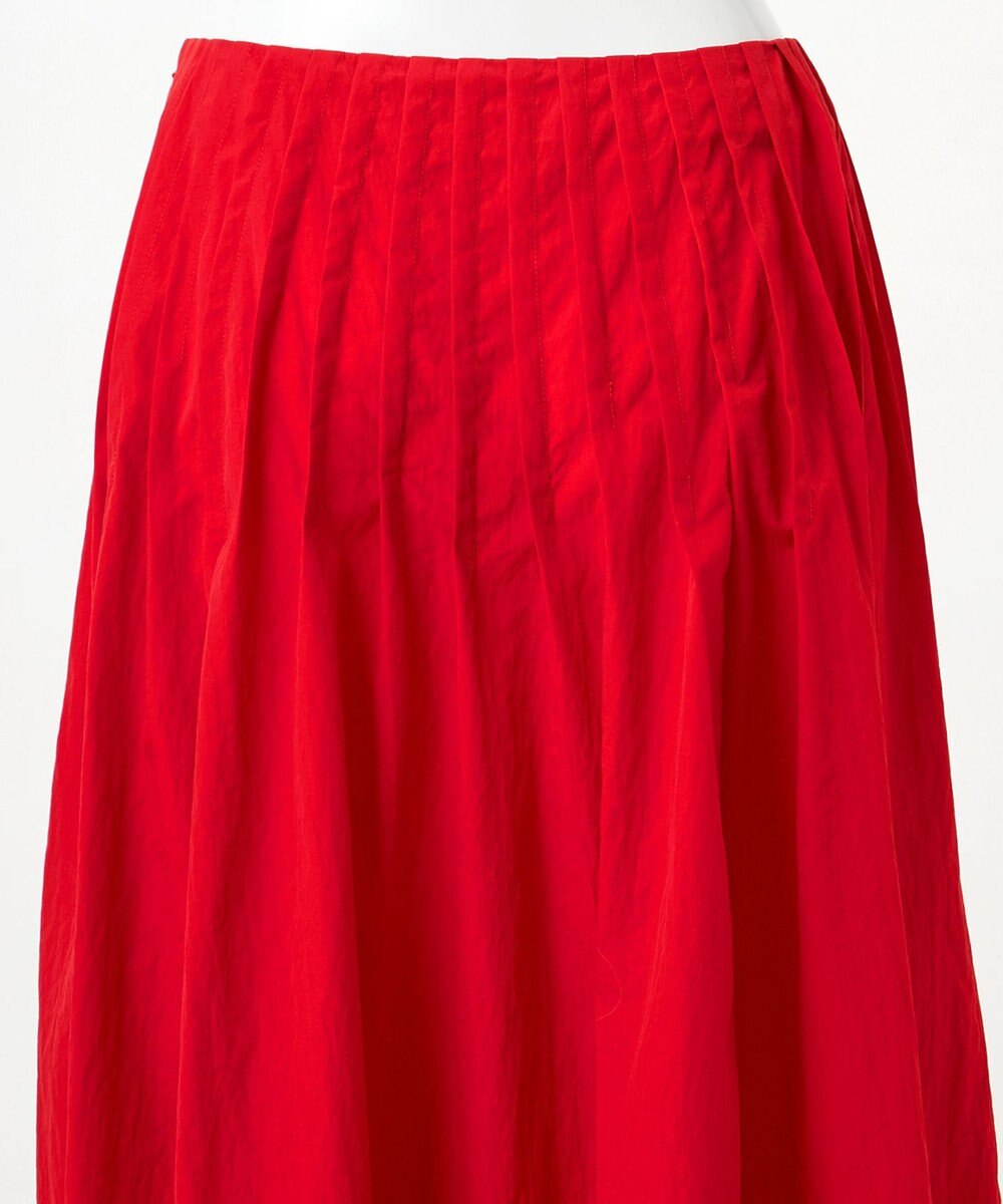 23区 【エステータ】エンシュクライト ピンタック フレアスカート 