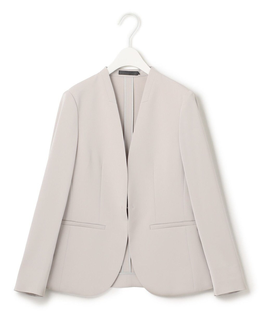 ICB 【防シワ・速乾・洗える】Fied ノーカラージャケット 