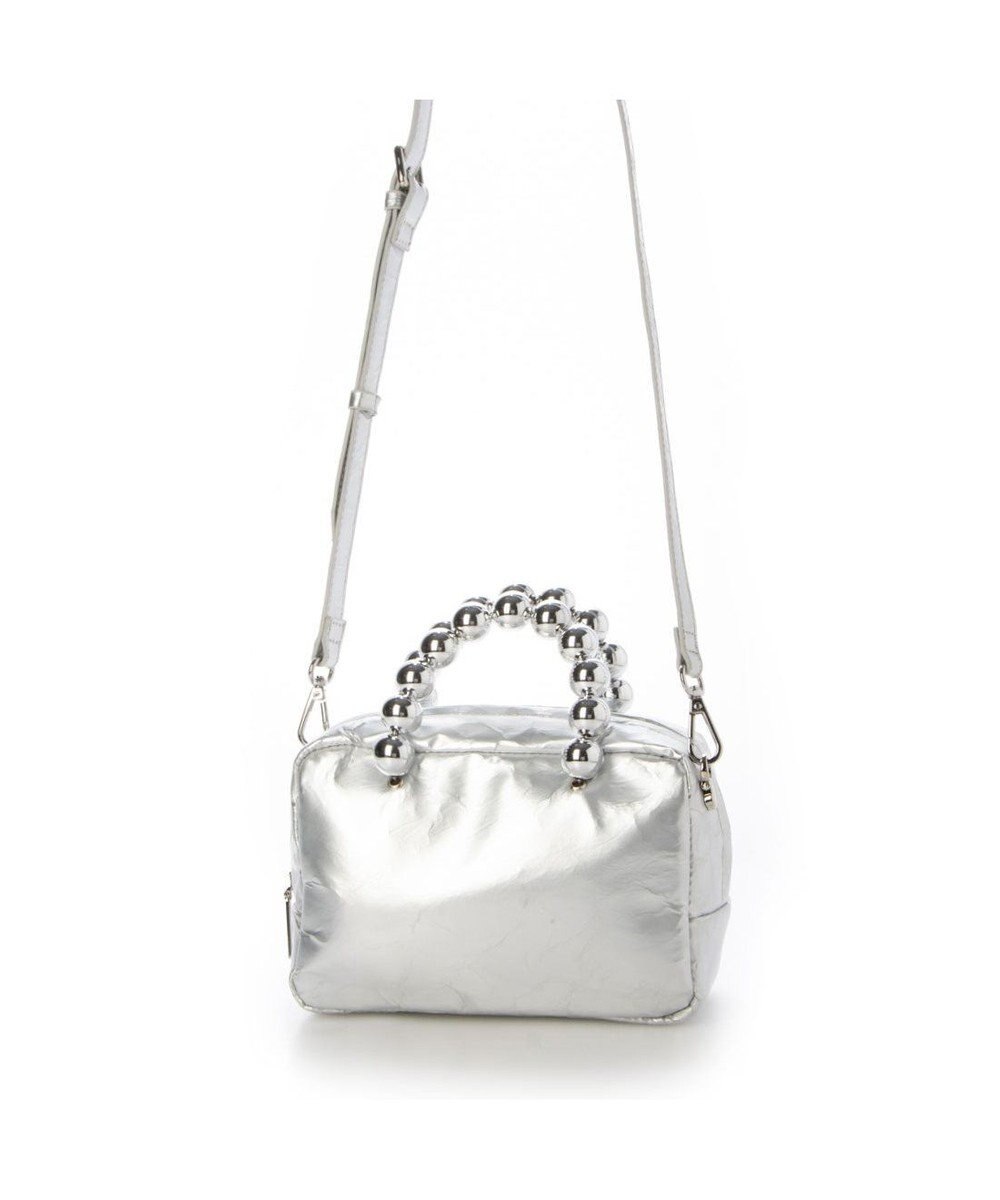 UNBILLION カカトゥ kakatoo / メタルビーズハンドル2wayスクエアバッグ 