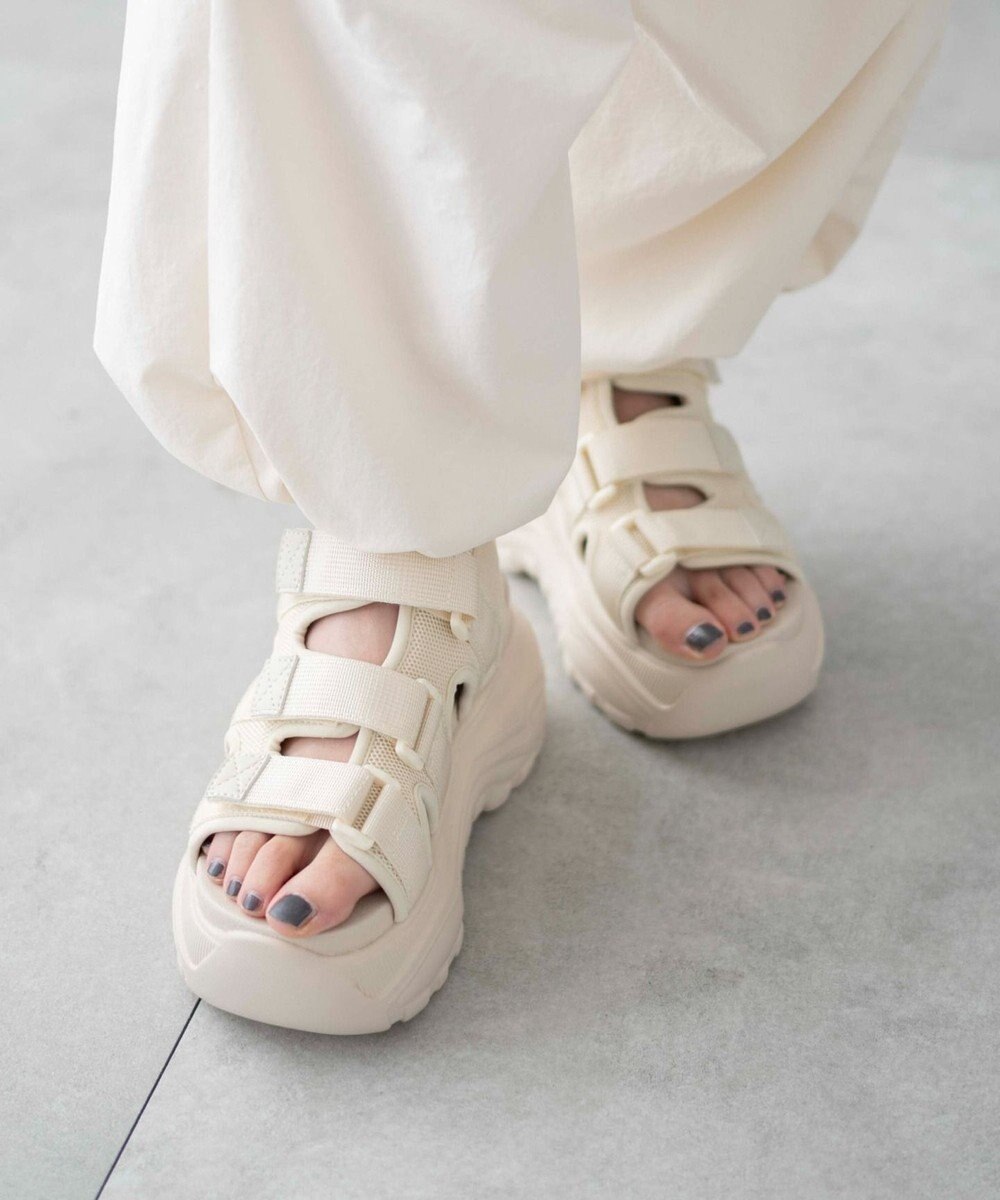 WEGO ボリュームスニーカースポーツサンダル 