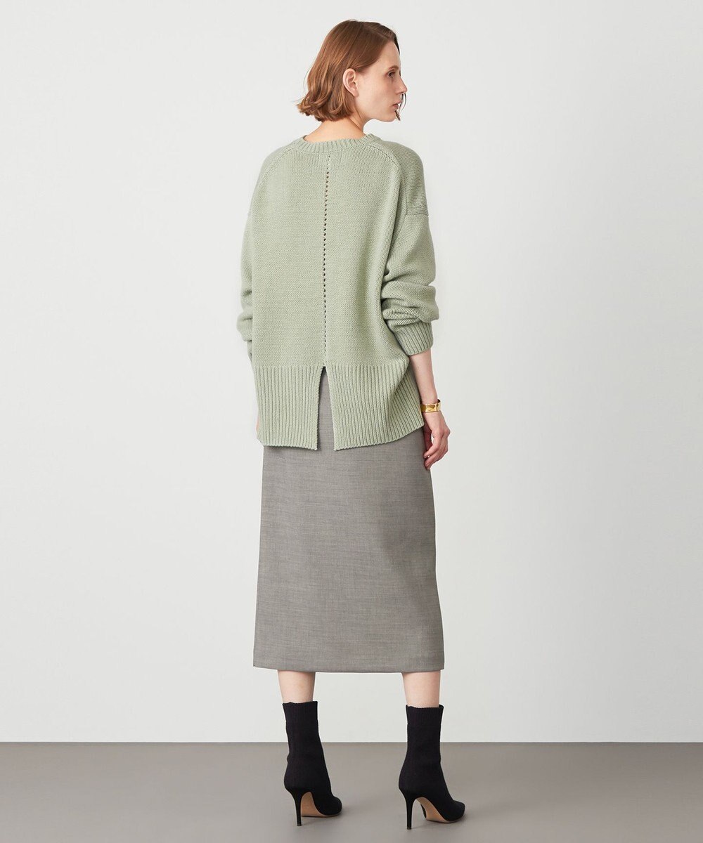 BEIGE， LIART / クルーネックニット 