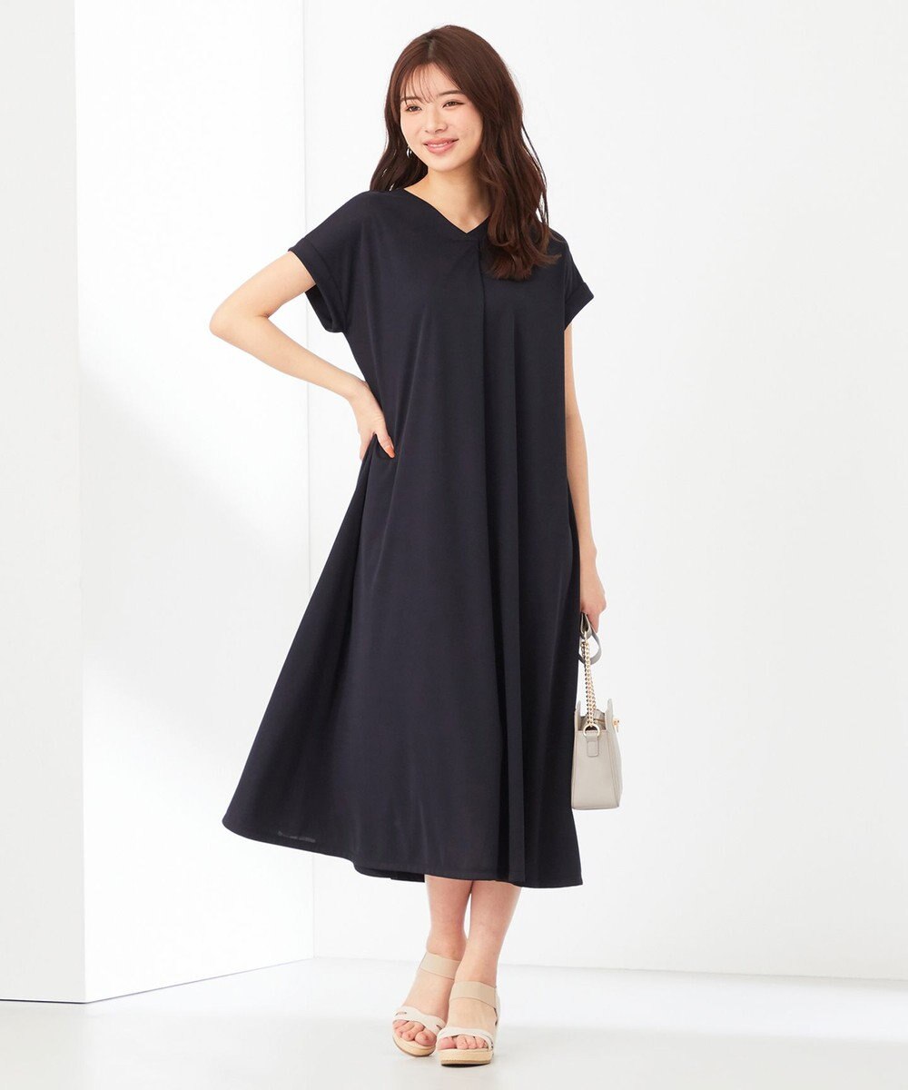 ANY SIS 【WEB・一部店舗限定】フレア ワンピース 