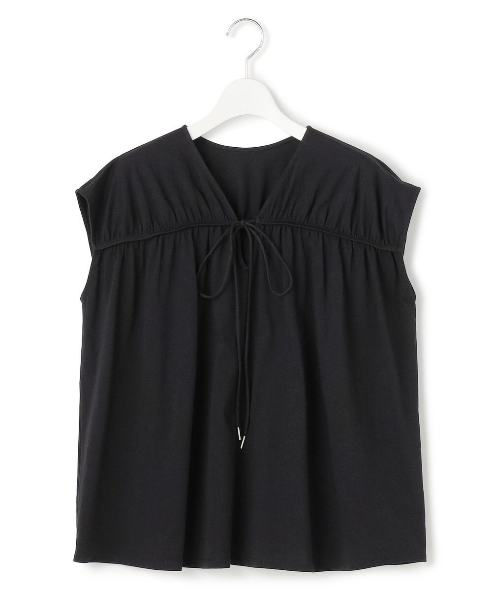 23区 【SLOW/一部店舗限定】シャーリングデザイン 2WAY カットソー 