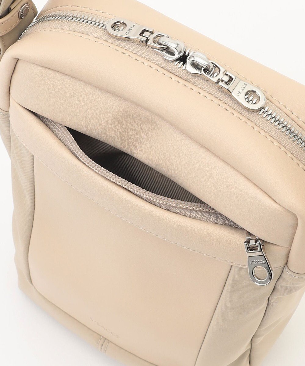 Y'SACCS ブロックモチーフポシェット 