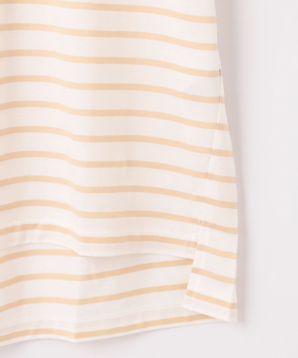 自由区 L 【UV加工・洗える】ハイカウントボーダー カットソー 