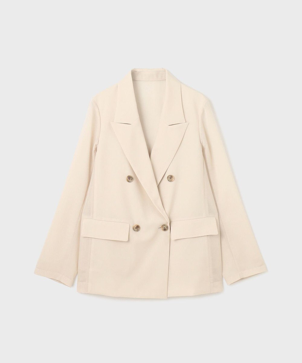 GRACE CONTINENTAL シアーテーラードジャケット 