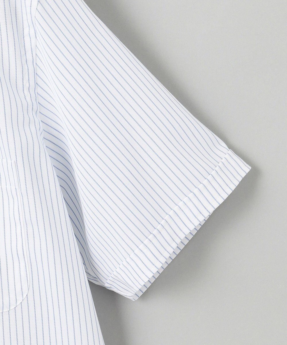 GOTAIRIKU 春夏向け【形態安定】SUMMERPREMIUMPLEATS_スナップダウンカラー 半袖ドレスシャツ(25年モデル) 