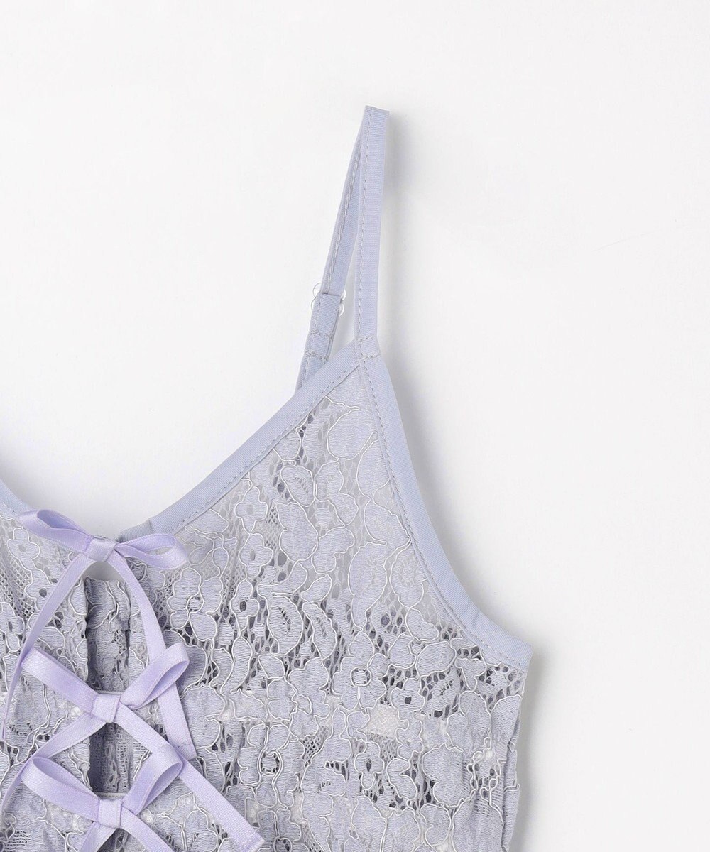 ANY KIDS 【2点セット】Tシャツ×レース キャミソールチュニック 