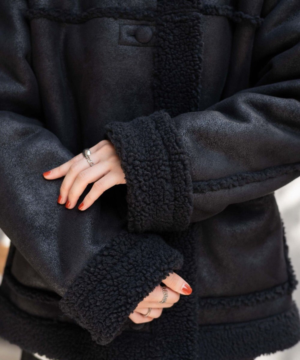 WEGO ボアムートンジャケット 