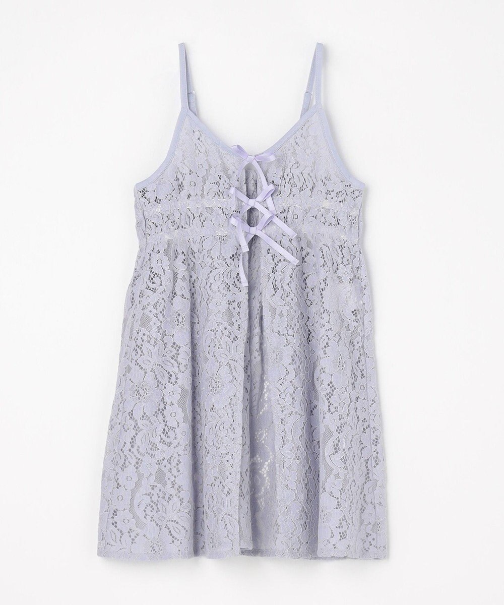 ANY KIDS 【2点セット】Tシャツ×レース キャミソールチュニック 