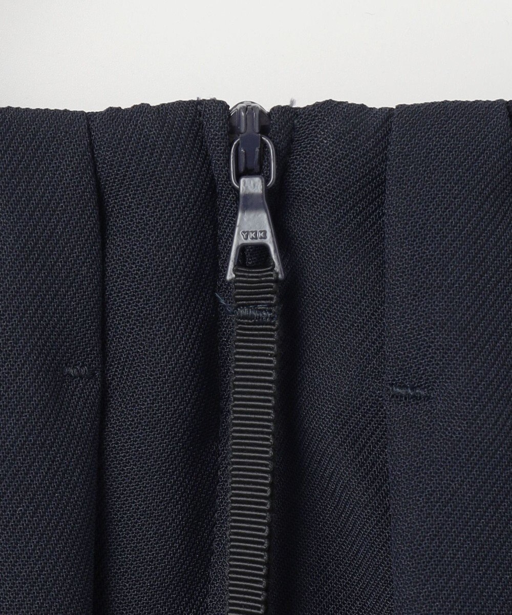 #Newans 【洗濯機可能】タックネックブラウス 