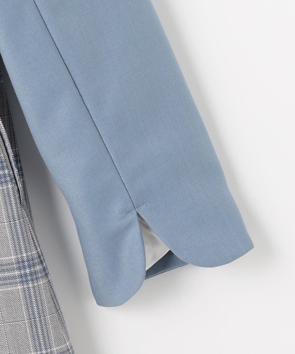 組曲 KIDS 【150-170㎝】 チェックワンピース＆T/Rジャケットセット 