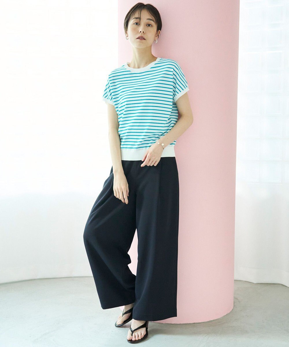 UNFILO サマーセットアップ ワイドパンツ 