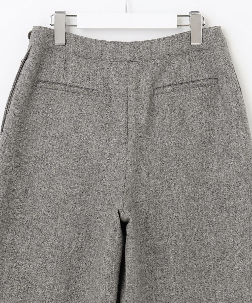 J.PRESS LADIES シャンブレーツイル キュロット パンツ 