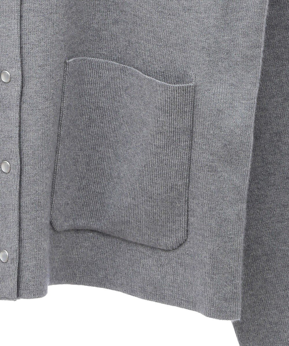 AMERICAN HOLIC バイパチクルーネックニットカーディガン 