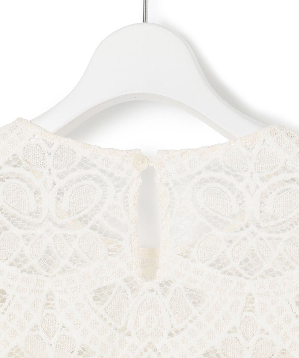 23区 【洗える】レース ブラウス 