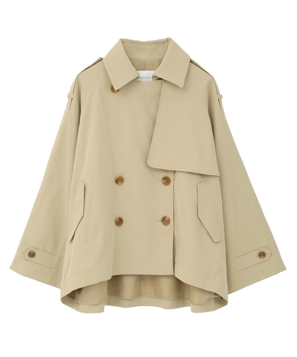 AMERICAN HOLIC 【先行予約】ショートトレンチコート 