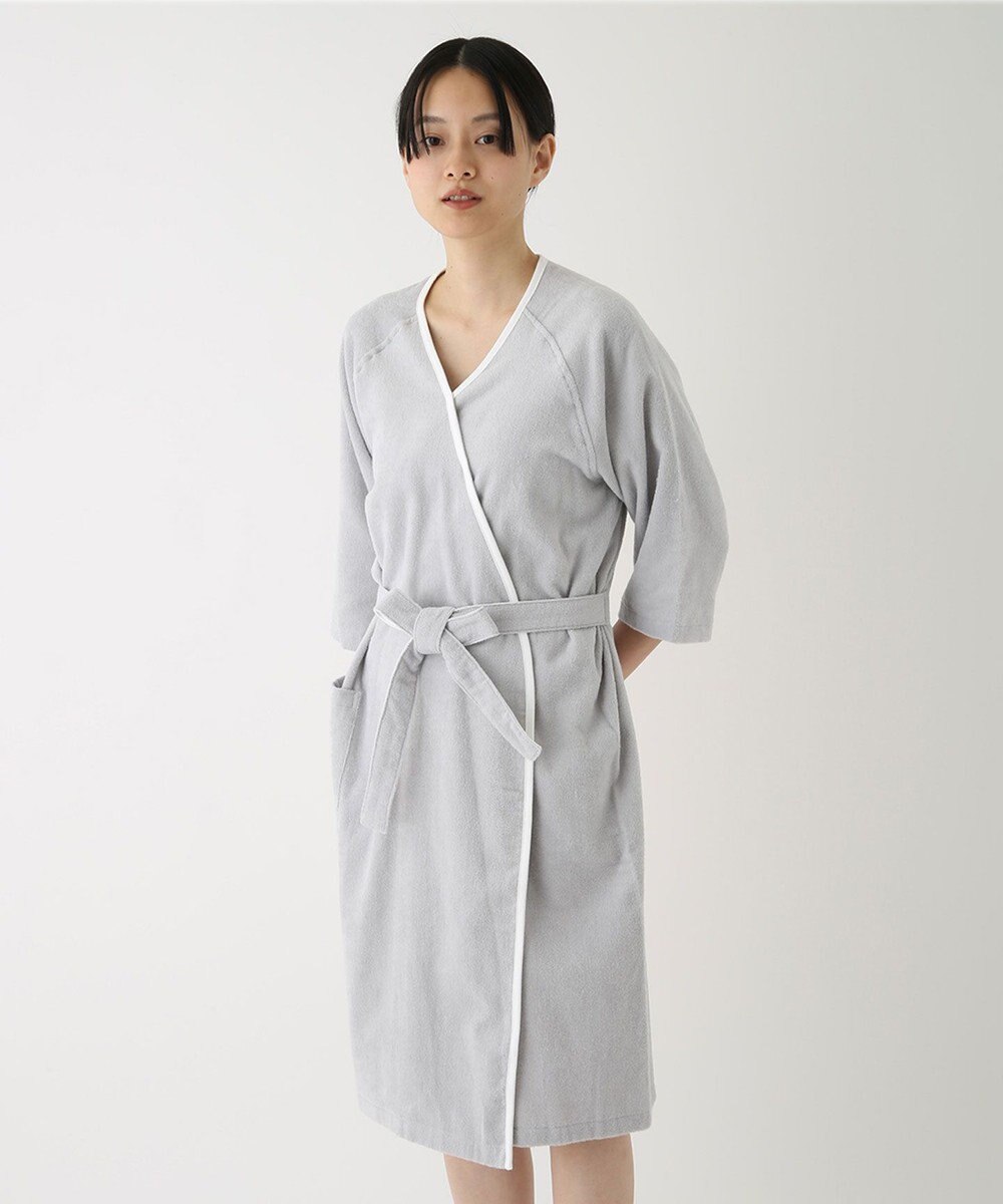 UCHINO エアリータッチ ラグランレディスローブ 