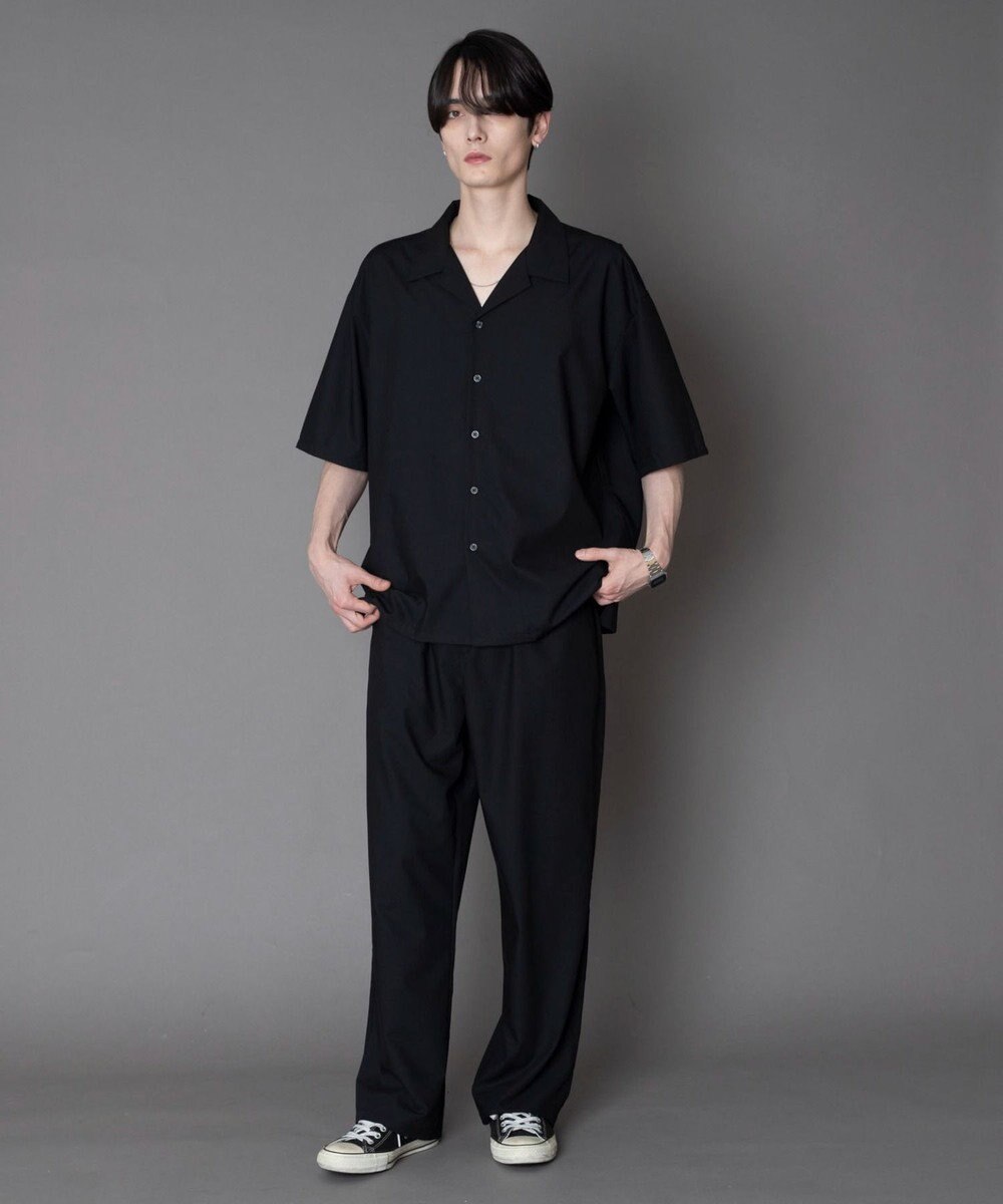 WEGO 【ユニセックス着用ITEM/SMLサイズ展開】 TRオープンカラーシャツ（SS） 