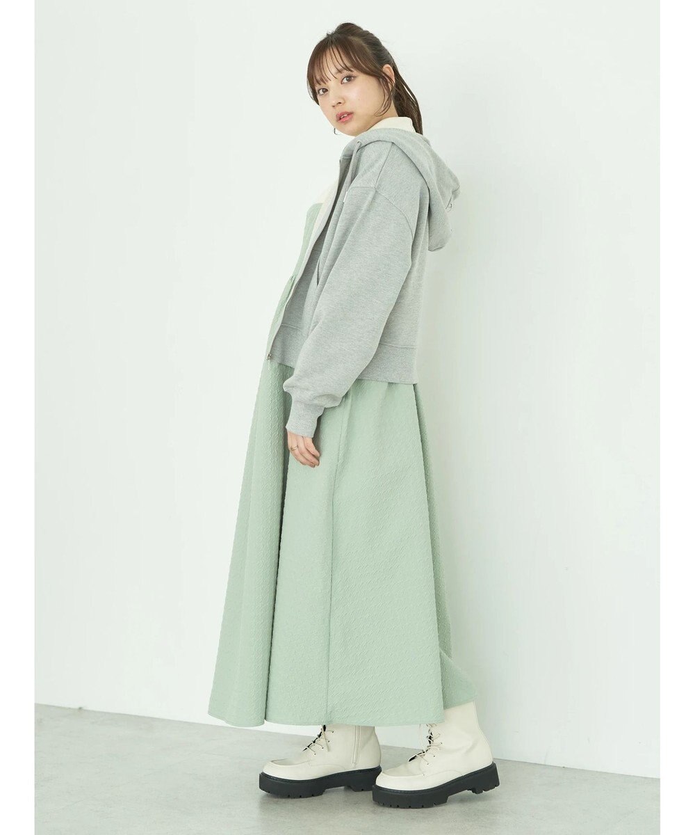 earth music&ecology 裏毛ＺＩＰパーカー 