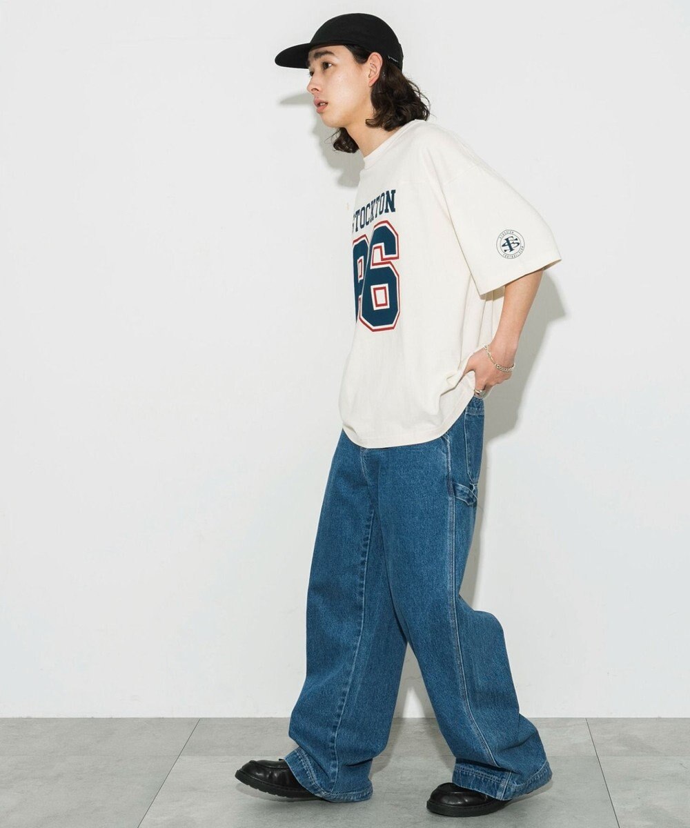 WEGO 【ユニセックス着用ITEM/手洗い可/MLサイズ】フットボールBIG　T（S） 