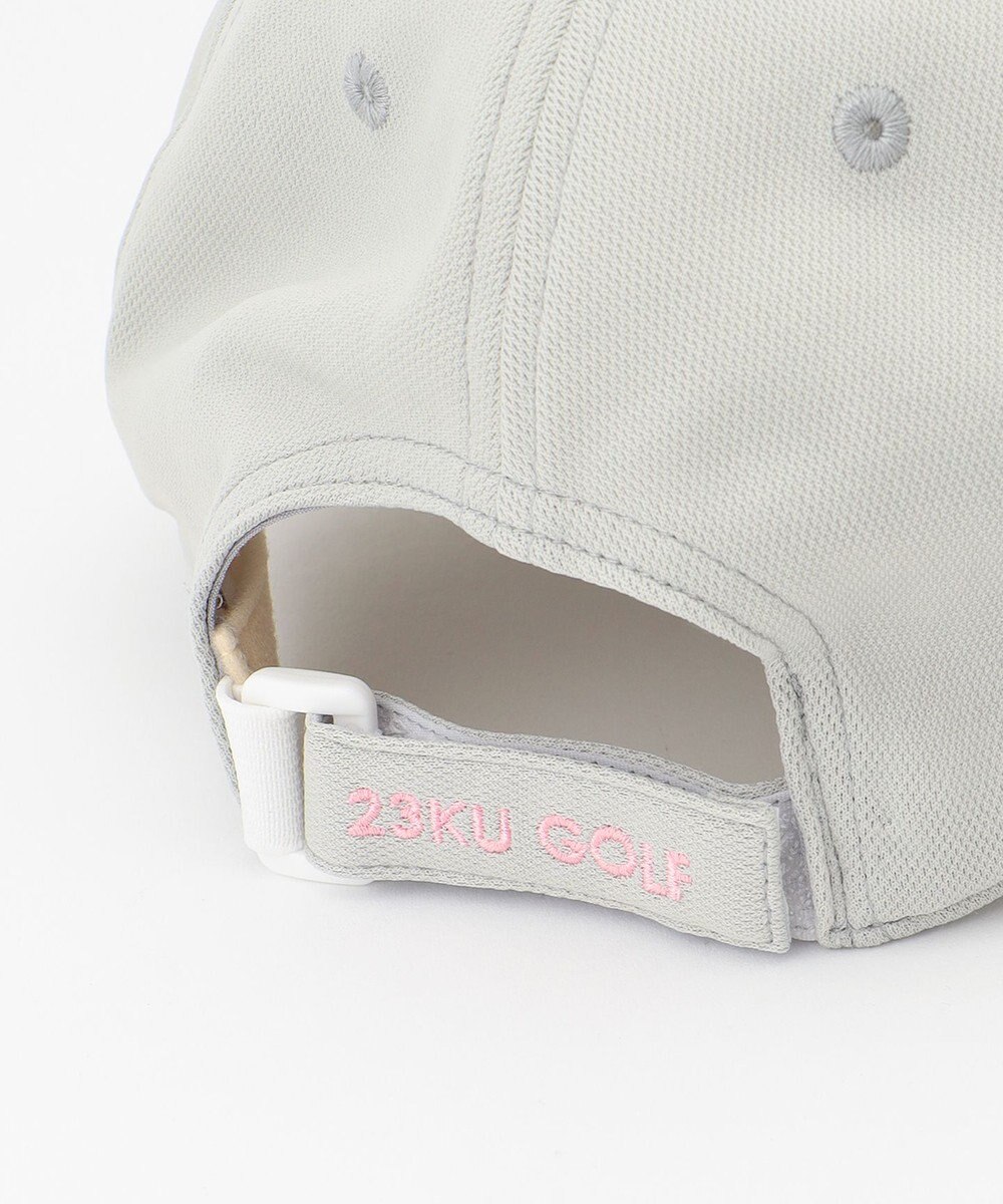 23区GOLF 【WOMEN】キャップ サイズ調整可能 春夏にぴったり どこでも着用できるシンプルさ◎ 