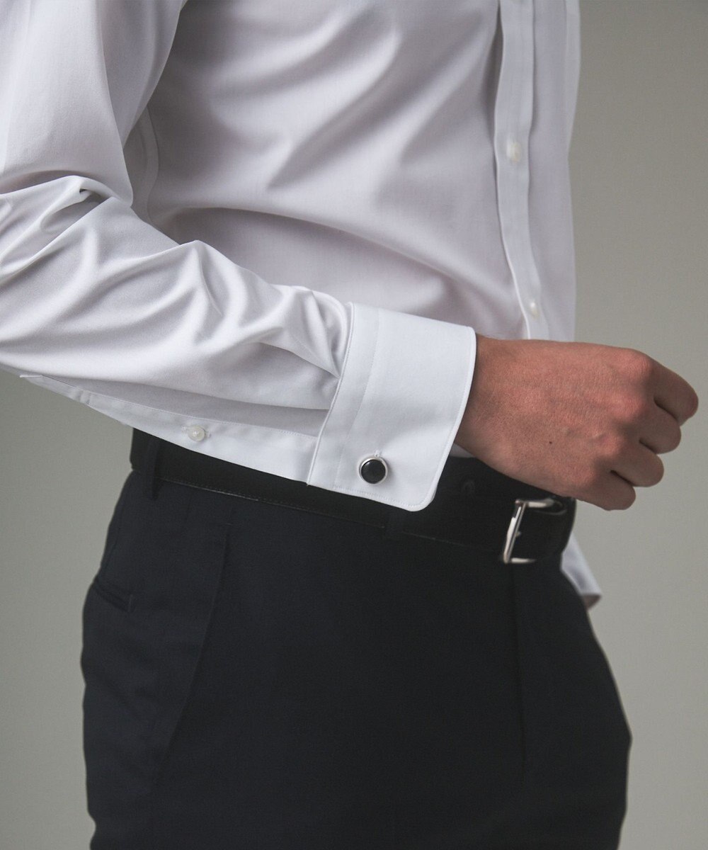 GOTAIRIKU 【形態安定】PREMIUMPLEATS_レギュラーカラー 通年ドレスシャツ_コンバーチブル仕様(26年モデル) 