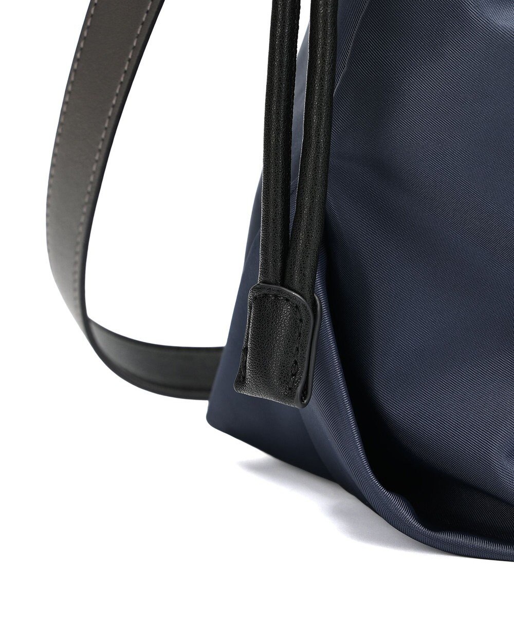 style code 【PADMA/パドマ】カードケース付　ナイロン巾着トートバッグ 