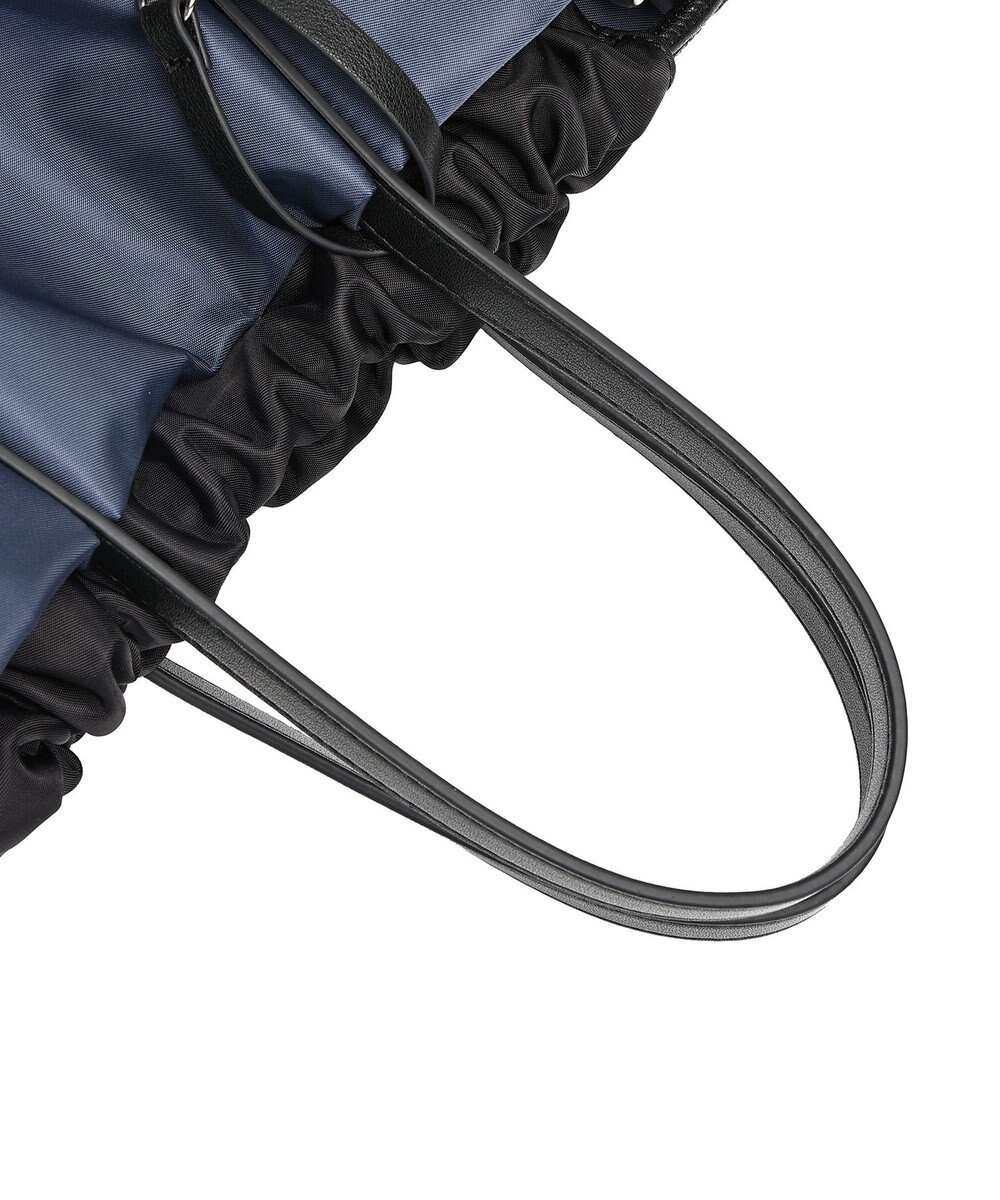 style code 【PADMA/パドマ】カードケース付　ナイロン巾着トートバッグ 