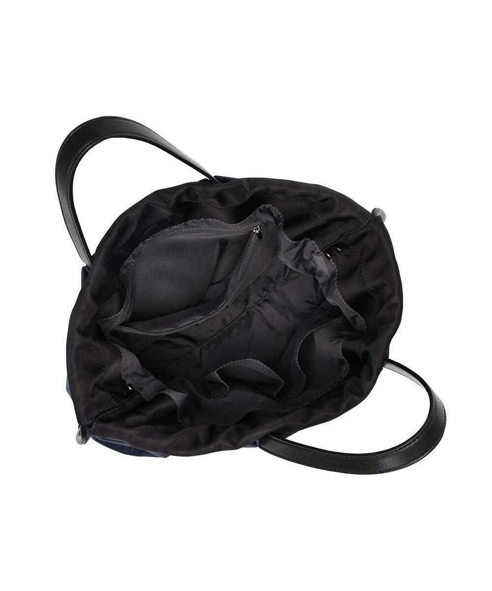 style code 【PADMA/パドマ】カードケース付　ナイロン巾着トートバッグ 