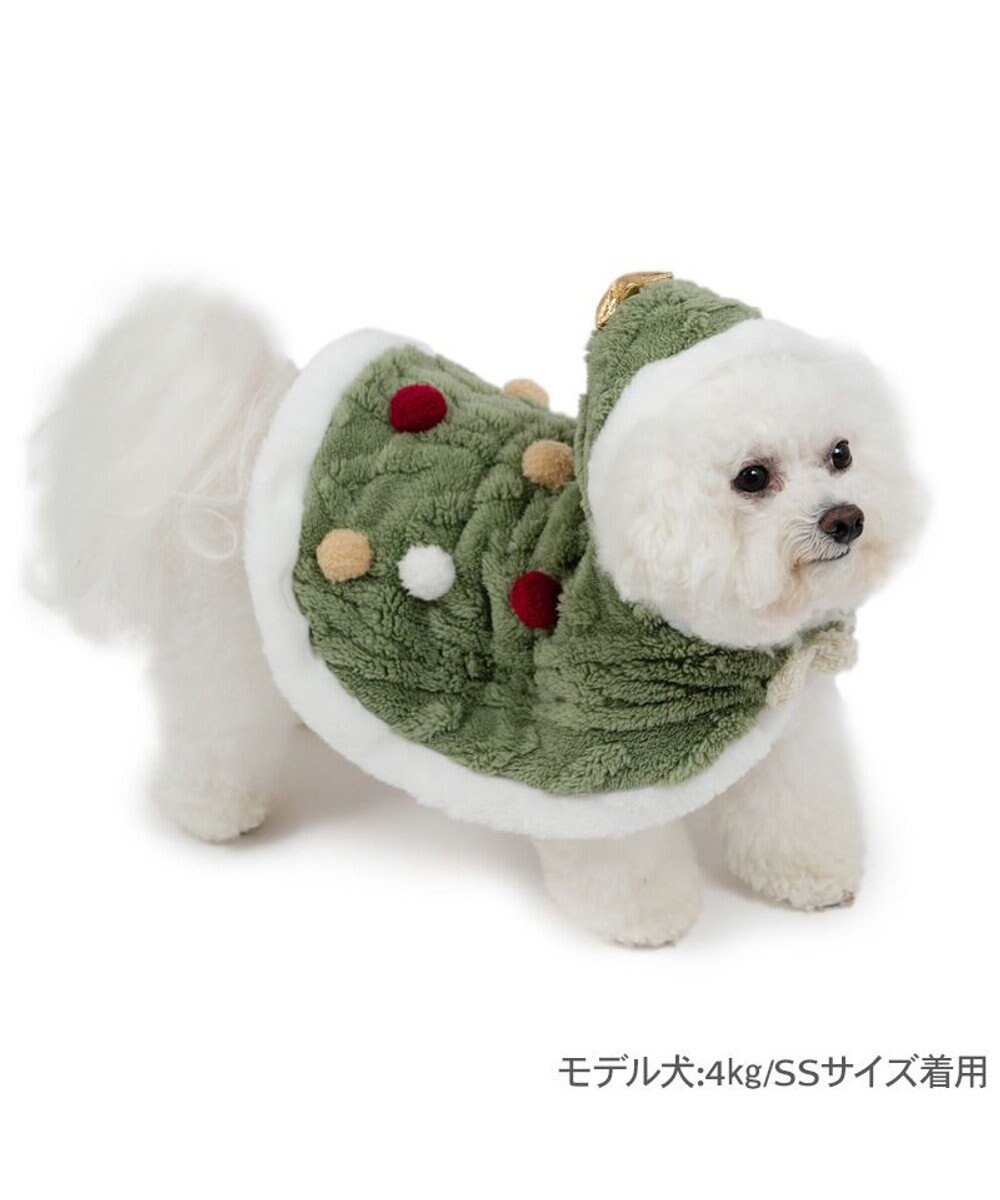 PET PARADISE ペットパラダイス ツリー ポンチョ 小型犬 