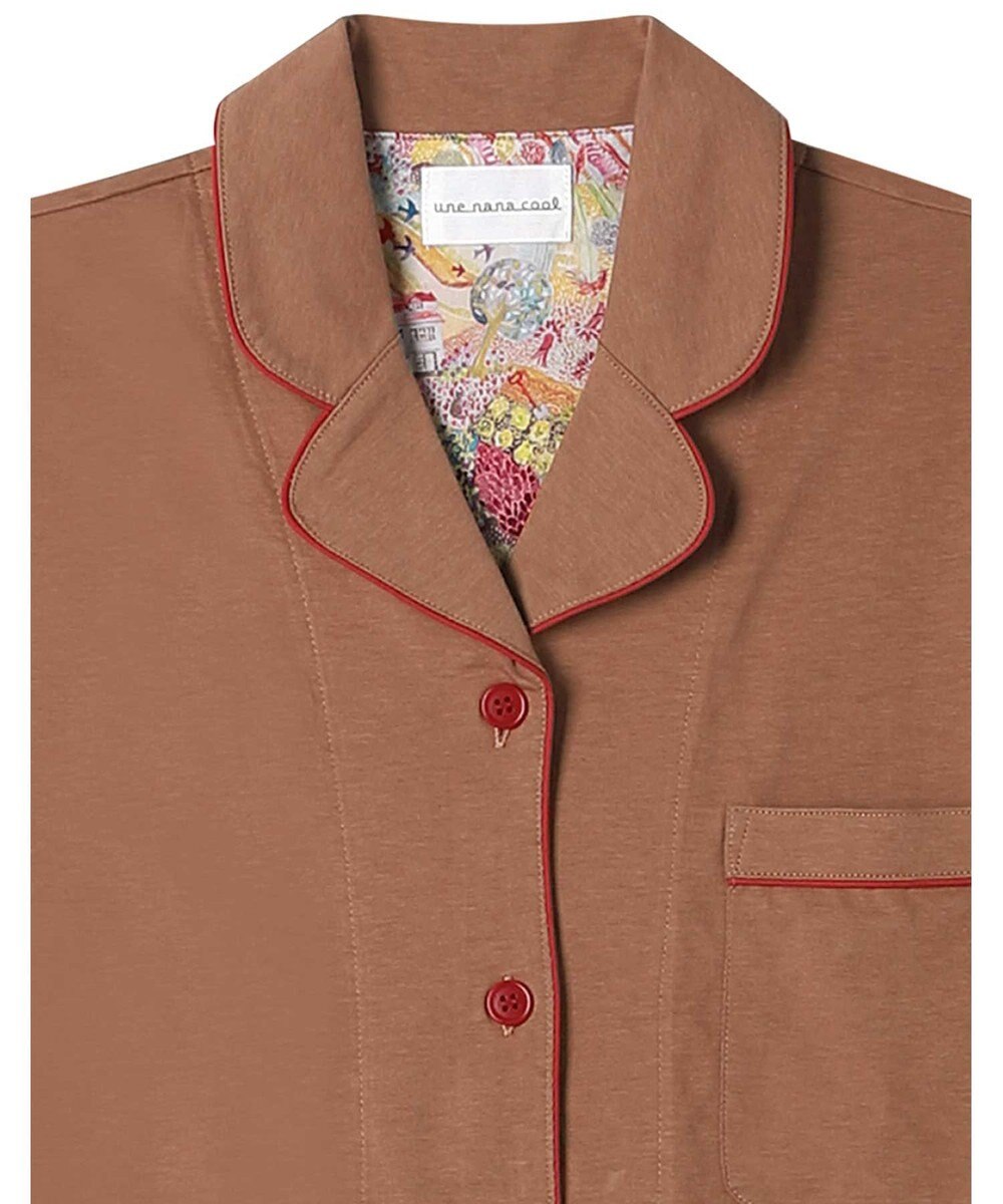 une nana cool 【綿混】ラスティック天竺パジャマ MADE WITH LIBERTY FABRIC 
