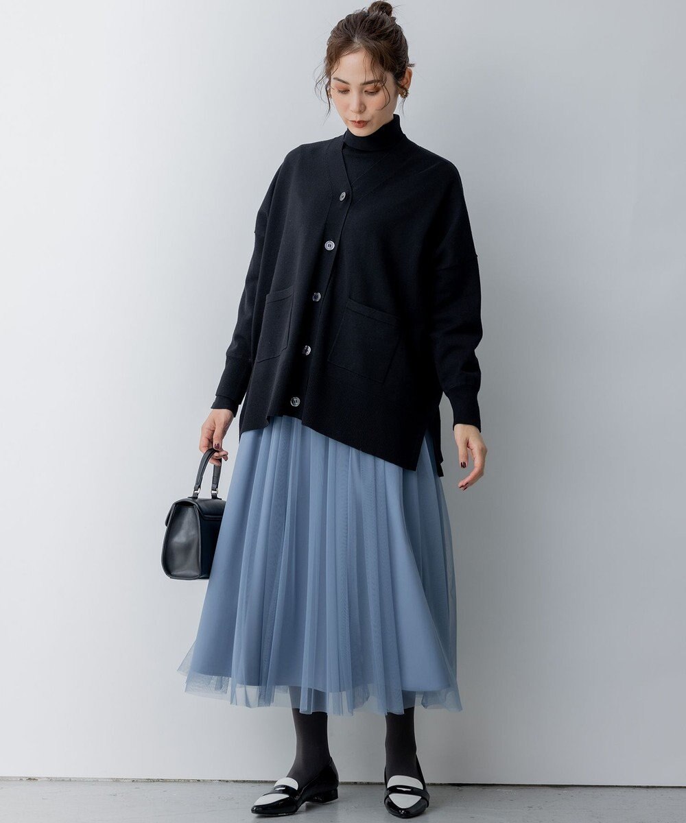 組曲 S ルーズフィットタートル ニット 