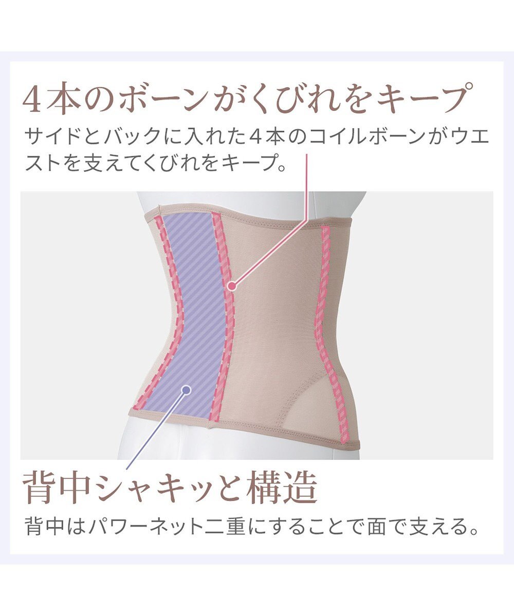 BRADELIS New York 【BRADELIS NewYork peace】すらっと細みえウエストニッパー24 