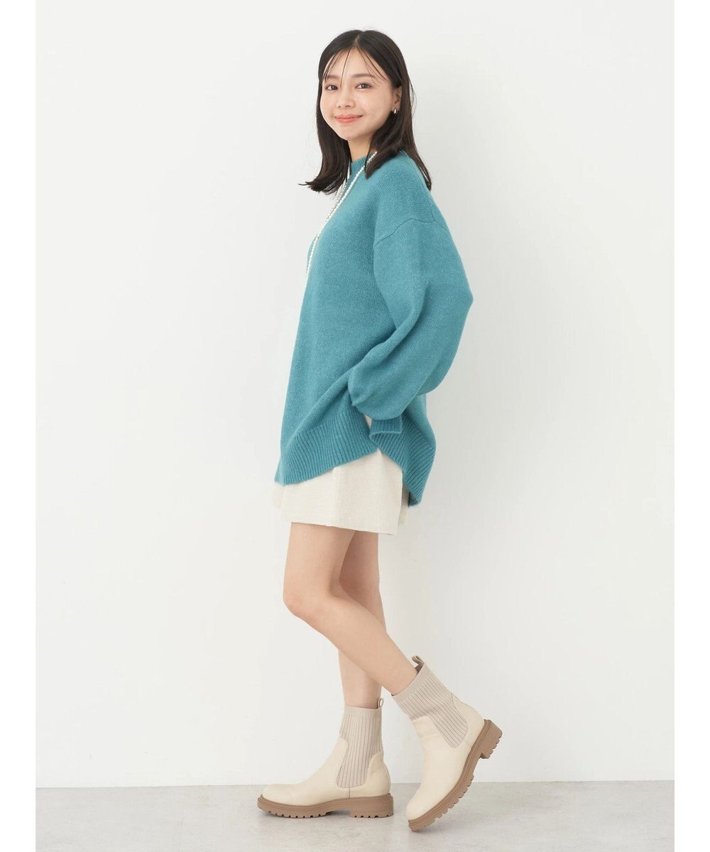 earth music&ecology ＦＬＵＦＦＹハイネックチュニック 