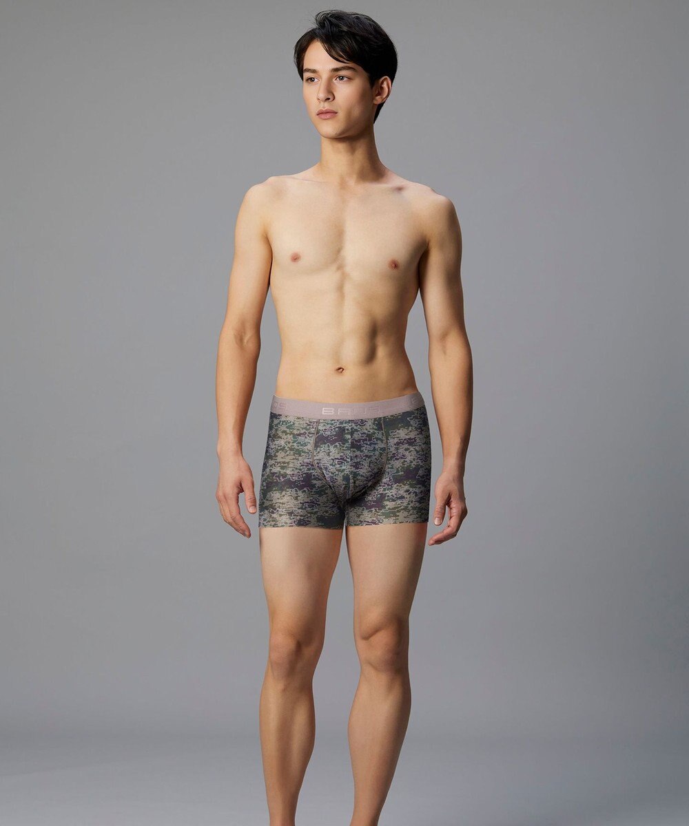 WACOAL MEN 【キモチイイパンツ】 ボクサーパンツ 動きにフィット フロント快適グラマラス 吸汗速乾 上質なフィット感 肌あたり軽減設計 前閉じ 下着 メンズ GT3371 /ブロス バイ ワコールメン 