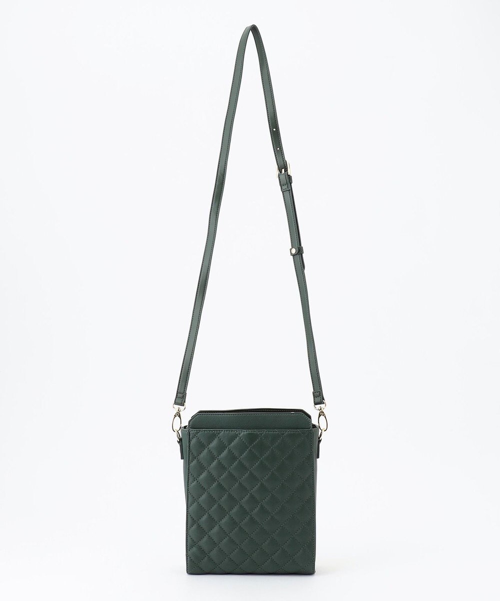 LA BAGAGERIE シープキルトWストラップスクエアショルダー 