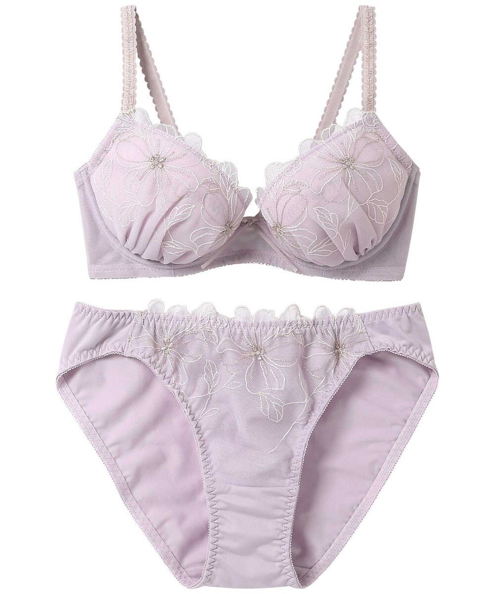 AMPHI ブラジャー ショーツセット 自然なまる胸メイク 【ブラ＆ショーツセット】 上下セット ブラ BCC231 アンフィ／ワコール 