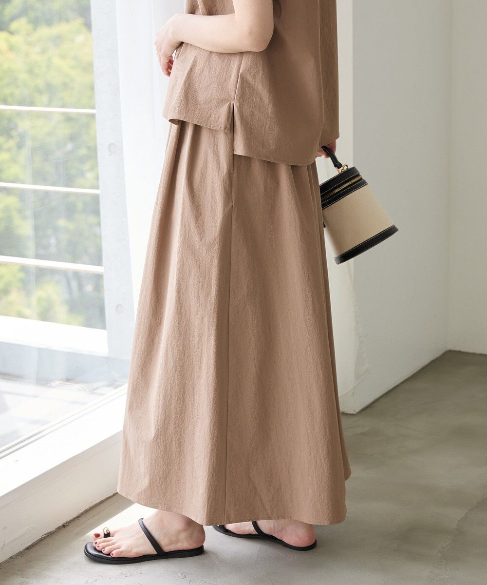 AMERICAN HOLIC 【多機能】タックトップス＋ギャザースカート 